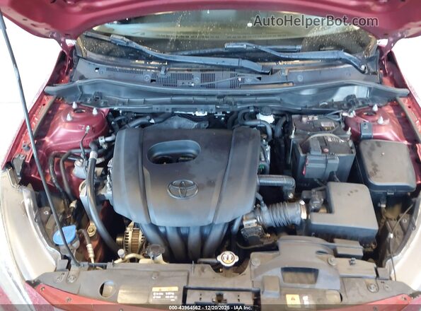 3MYDLBYV2JY304542 2018 TOYOTA YARIS IA Red 