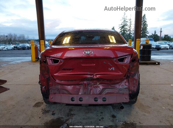 3MYDLBYV2JY304542 2018 TOYOTA YARIS IA Red 