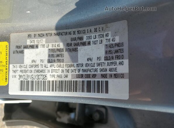 3MYDLBYV9JY307325 2018 TOYOTA YARIS Silver Vista del compartimento del motor