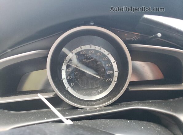 3MYDLBYVXGY106834 2016 TOYOTA YARIS Gray Սարքավորումների վահանակի տեսք