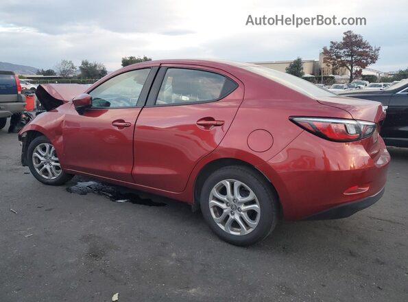3MYDLBYVXJY322738 2018 TOYOTA YARIS Red 