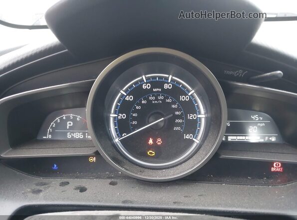 3MYDLBYVXKY510791 2019 TOYOTA YARIS Black უკანა სავარძლების ხედი