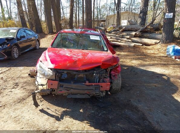 3MZBN1L38JM247929 2018 MAZDA 3 Red Vista del salpicadero