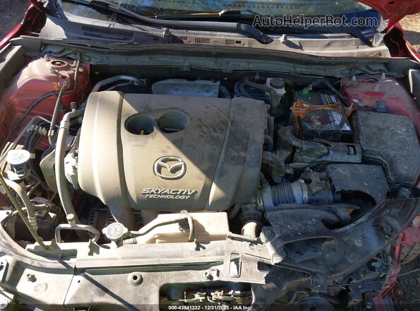 3MZBN1L38JM247929 2018 MAZDA 3 Red Vista trasera