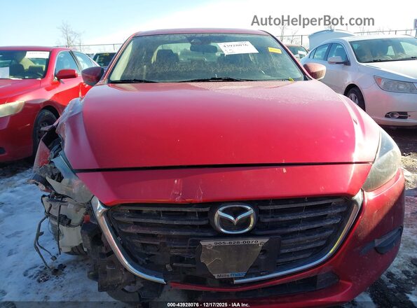 3MZBN1V70JM235550 2018 MAZDA 3 Красный 