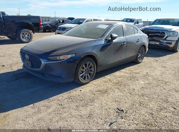 3MZBPAA73NM307153 2022 MAZDA 3 Blue Vista tres cuartos delantera izquierda