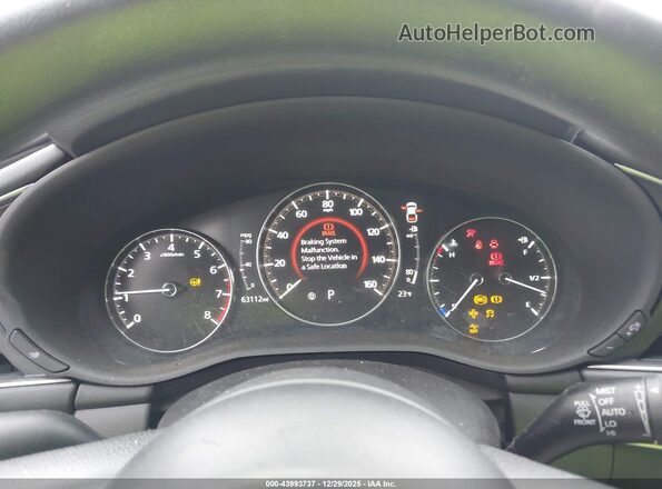 3MZBPAAL1NM301476 2022 MAZDA 3 White Հետևի նստատեղերի տեսք