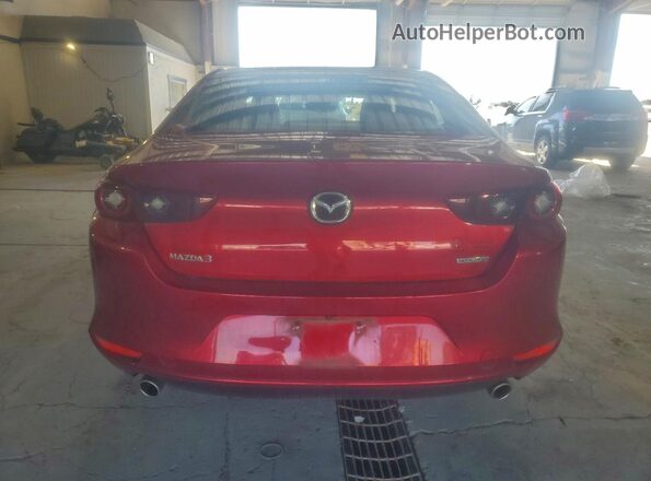 3MZBPABM1PM374955 2023 MAZDA 3 Burgundy უკანა ხედი