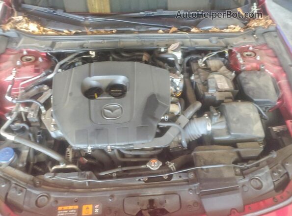 3MZBPABM1PM374955 2023 MAZDA 3 Burgundy უკანა სალონის ხედი