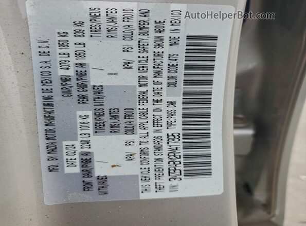 3MZBPABM2RM417895 2024 MAZDA 3 Beige Вид підкапотного простору