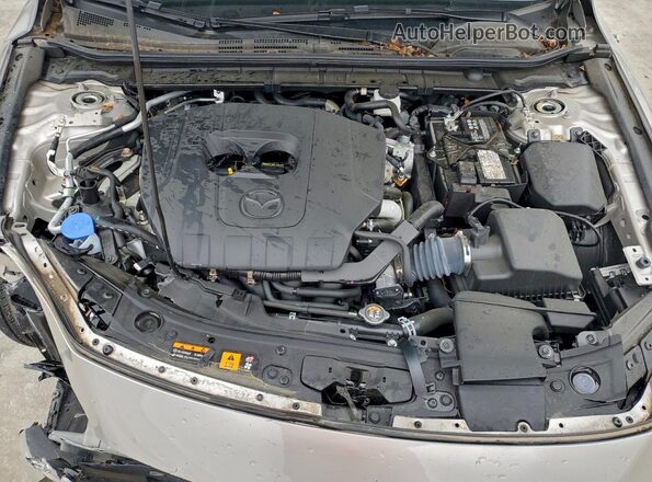 3MZBPABM2RM417895 2024 MAZDA 3 Beige Вид задньої частини салону