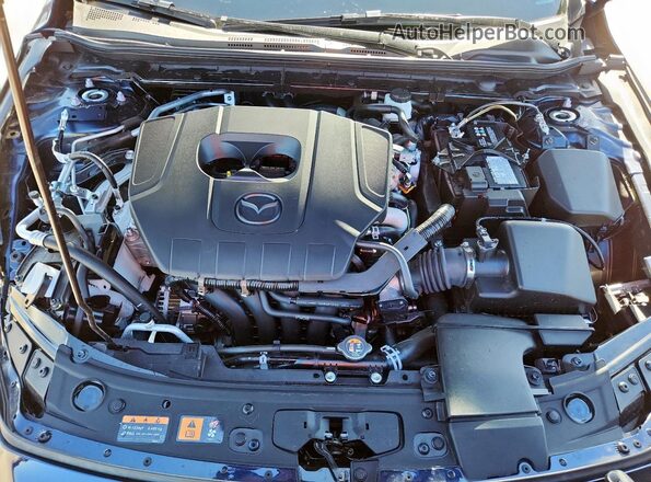 3MZBPABM6SM473554 2025 MAZDA 3 Синий Вид задней части салона