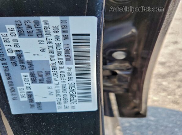 3MZBPABM9SM466016 2025 MAZDA 3 Black Вид підкапотного простору