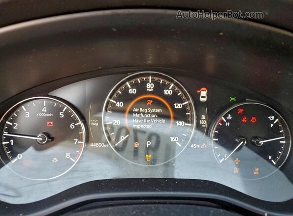 3MZBPABMXRM413416 2024 MAZDA 3 Charcoal Vista del cuadro de instrumentos