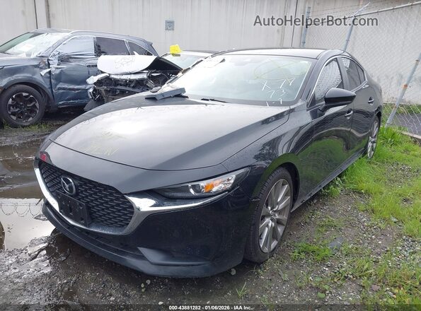 3MZBPACL7LM133014 2020 MAZDA 3 Black წინა მარცხენა ხედი სამი მეოთხედიდან