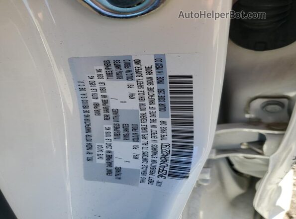 3MZBPACM4RM422790 2024 MAZDA 3 White Вид підкапотного простору