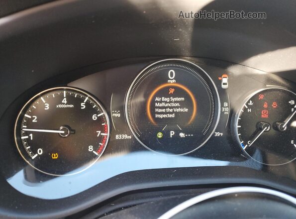 3MZBPACM4RM422790 2024 MAZDA 3 White Вид щитка приладів