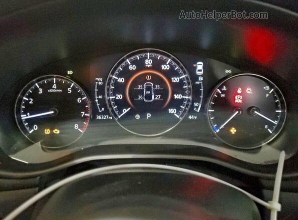 3MZBPACM7RM414067 2024 MAZDA 3 Black Instrument cluster view