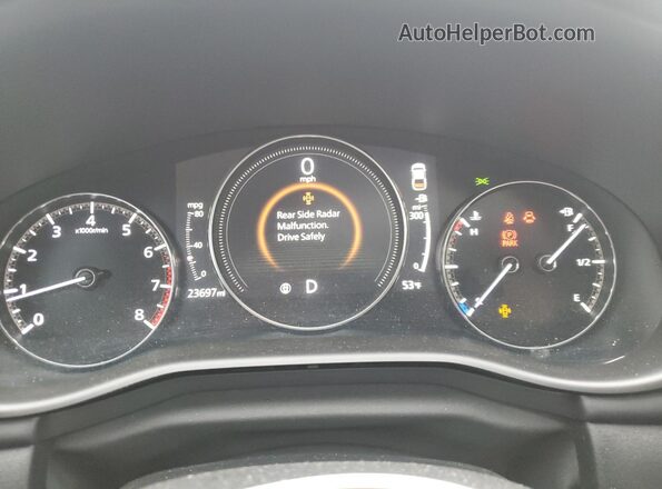 3MZBPACMXPM377237 2023 MAZDA 3 Черный Вид щитка приборов