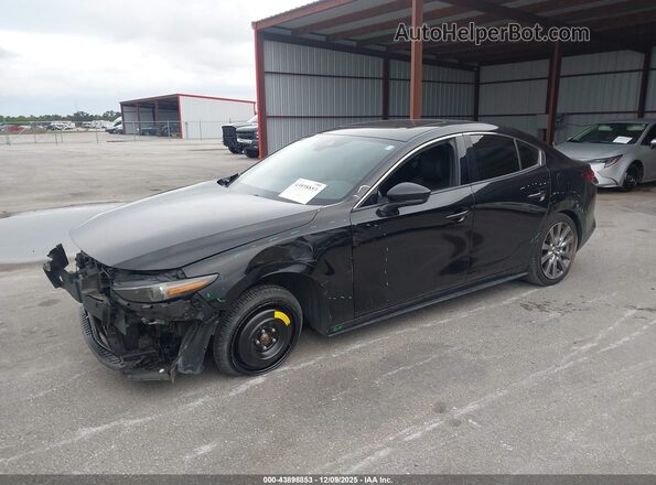 3MZBPADL5MM204145 2021 MAZDA 3 Black წინა მარცხენა ხედი სამი მეოთხედიდან