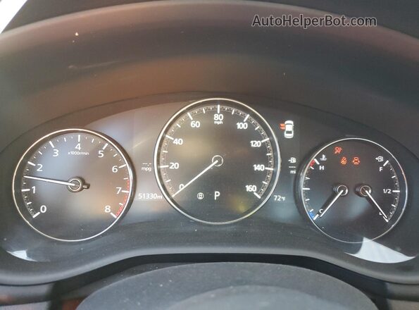3MZBPBCM2PM360776 2023 MAZDA 3 Gray ხელსაწყოთა პანელის ხედი