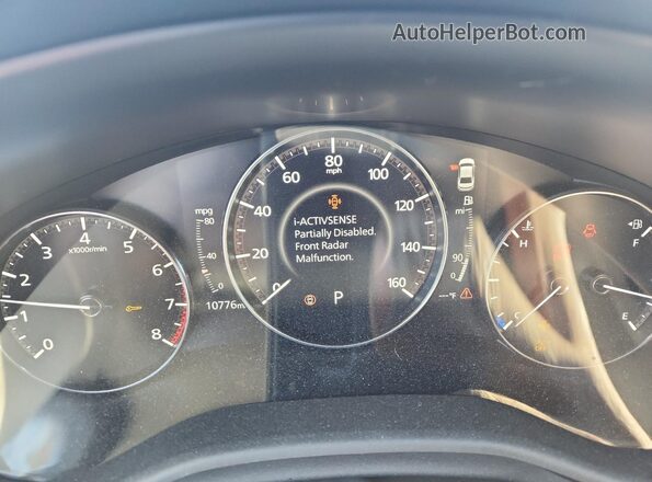 3MZBPBCM4RM412654 2024 MAZDA 3 Gray Սարքավորումների վահանակի տեսք