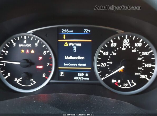 3N1AB7AP1KY273351 2019 NISSAN SENTRA Blue Vista de los asientos traseros