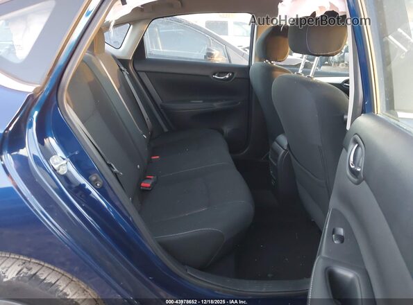 3N1AB7AP1KY273351 2019 NISSAN SENTRA Blue Vista de la etiqueta del VIN