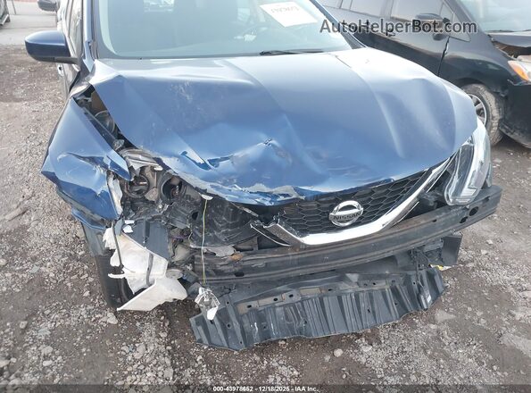 3N1AB7AP1KY273351 2019 NISSAN SENTRA Blue Vista frontal