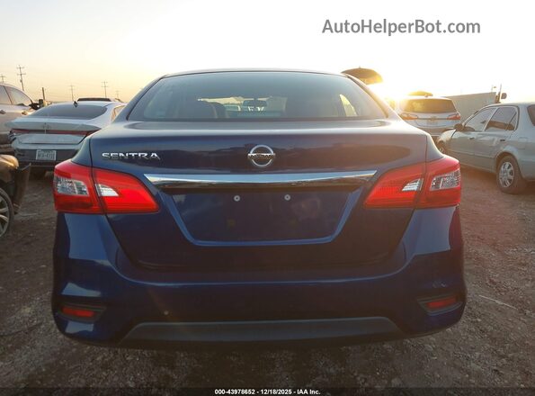 3N1AB7AP1KY273351 2019 NISSAN SENTRA Blue 