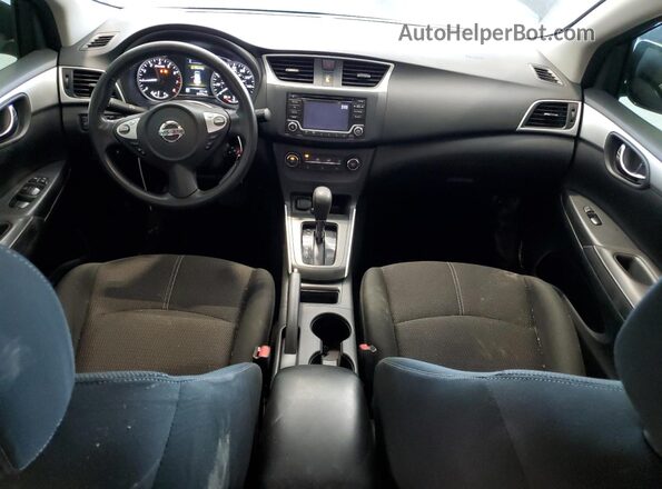 3N1AB7AP4JY325330 2018 NISSAN SENTRA Black Dashboard view