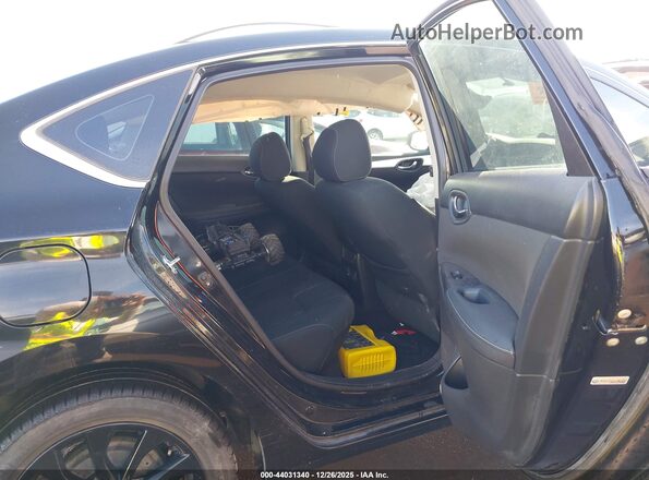 3N1AB7AP6JY293187 2018 NISSAN SENTRA Black Вид наклейки з VIN-кодом