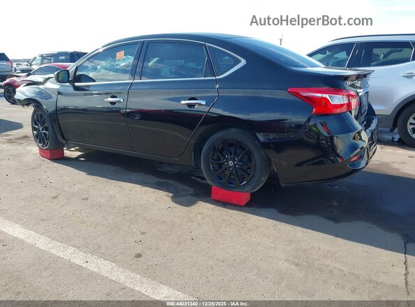 3N1AB7AP6JY293187 2018 NISSAN SENTRA Black Задня ліва чверть