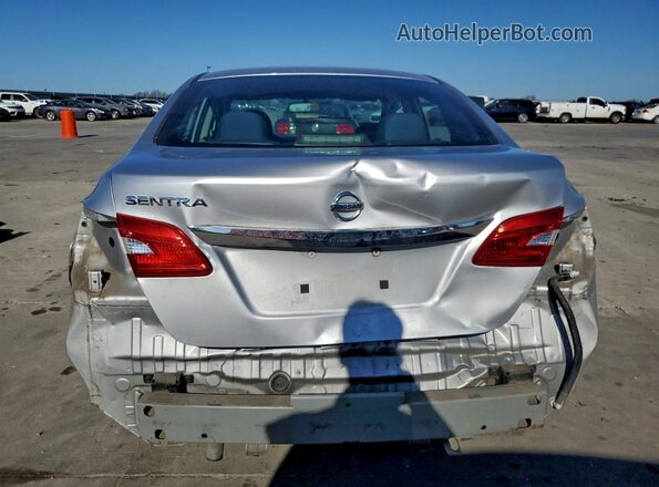 3N1AB7AP7KY361983 2019 NISSAN SENTRA Серебряный Вид сзади