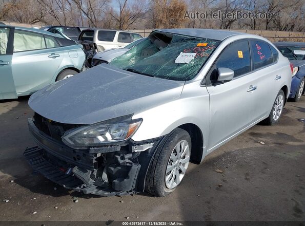 3N1AB7AP8KY305745 2019 NISSAN SENTRA Серебряный 