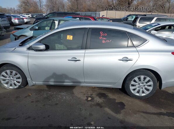 3N1AB7AP8KY305745 2019 NISSAN SENTRA Серебряный 