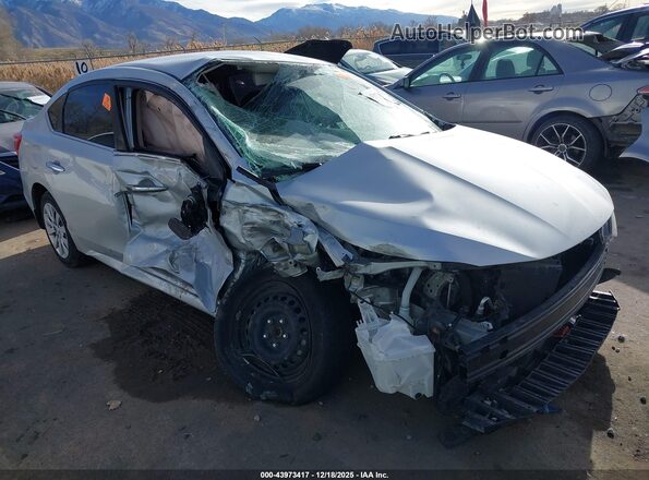 3N1AB7AP8KY305745 2019 NISSAN SENTRA Серебряный 