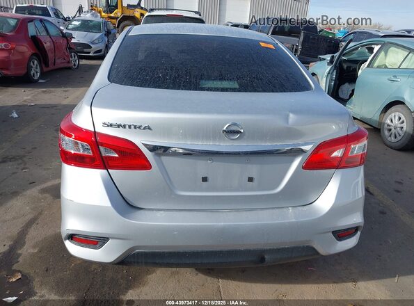 3N1AB7AP8KY305745 2019 NISSAN SENTRA Серебряный 
