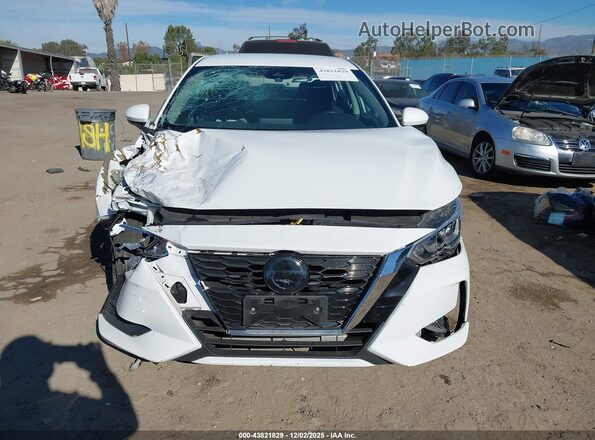 3N1AB8BV2PY294302 2023 NISSAN SENTRA White Вид щитка приладів