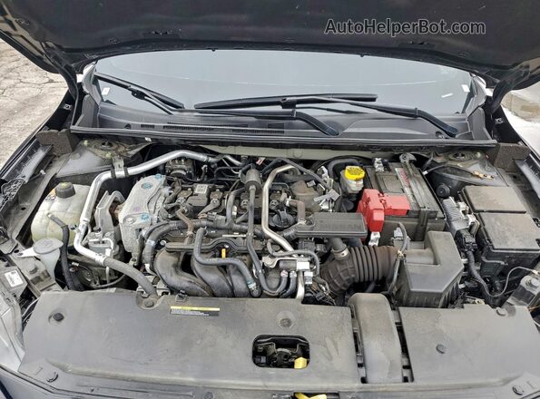 3N1AB8CV4RY340634 2024 NISSAN SENTRA Black Widok wnętrza z tyłu