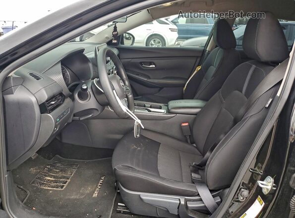 3N1AB8CV4RY340634 2024 NISSAN SENTRA Black Widok wnętrza z przodu