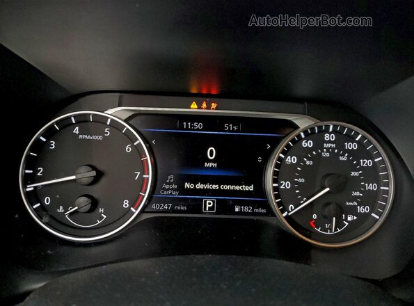 3N1AB8CV4RY340634 2024 NISSAN SENTRA Black Widok zestawu wskaźników