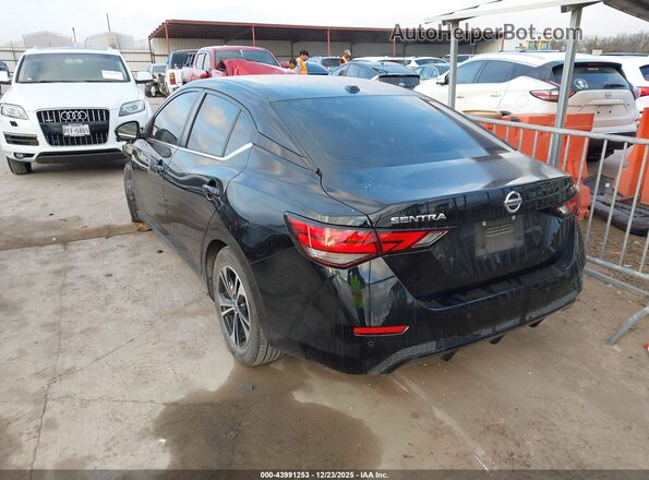 3N1AB8CV7NY243714 2022 NISSAN SENTRA Black Trasero izquierdo