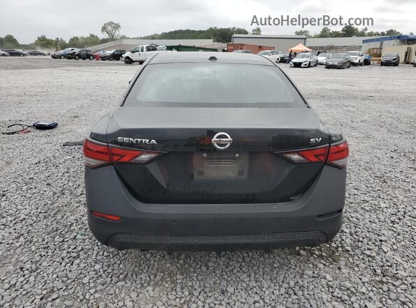 3N1AB8CVXMY255063 2021 NISSAN SENTRA Черный Вид сзади