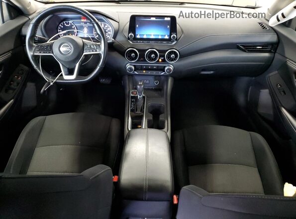 3N1AB8CVXPY242740 2023 NISSAN SENTRA Белый Вид панели приборов