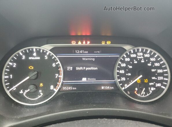 3N1AB8DV4MY211834 2021 NISSAN SENTRA Серебряный Вид щитка приборов