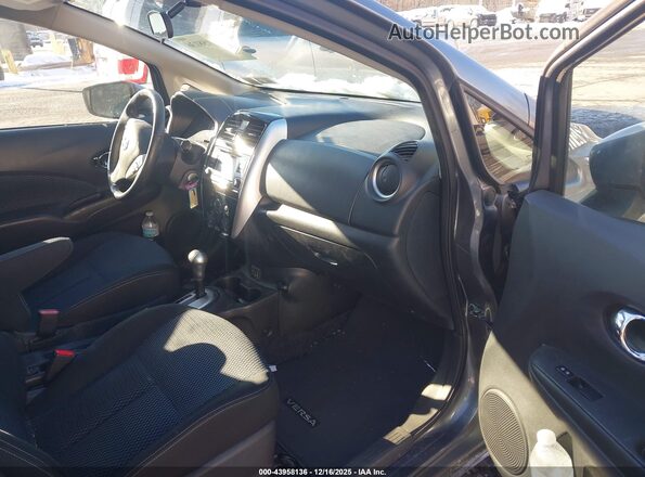 3N1CE2CP2JL361983 2018 NISSAN VERSA NOTE Gray Widok wnętrza z przodu