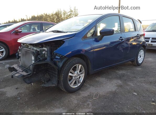 3N1CE2CP3HL355149 2017 NISSAN VERSA NOTE Синий Передняя левая четверть