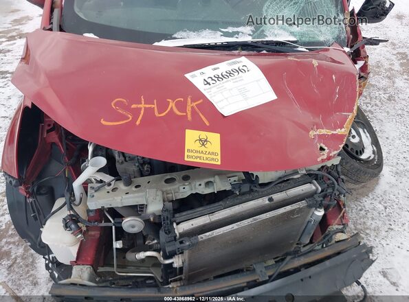 3N1CE2CP5KL359405 2019 NISSAN VERSA NOTE Red Вид ззаду