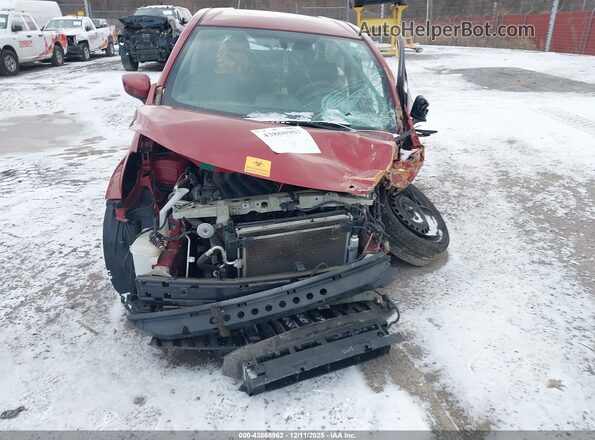 3N1CE2CP5KL359405 2019 NISSAN VERSA NOTE Red Вид панелі приладів